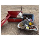 Miscellaneous tool garage lot