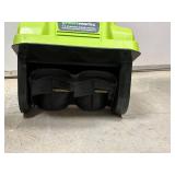 Greenworks 7a electric snow shovel