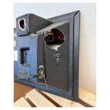 WORKING Vintage Jim Beam Digital clock light up sign 12 3/4 inch tall by 24 1/2 inches wide Needs new bulb