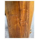 3 bears and a hive chainsaw carved totem by Vernon, S Pine, 2005