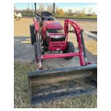 2016-17 Mahindra Max 26XL HST Tractor with Front Loader, 60