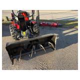 2016-17 Mahindra Max 26XL HST Tractor with Front Loader, 60