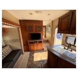 2013 K-Z SPORTSMEN SPORTSER 315TH FIFTH WHEEL TOY HAULER