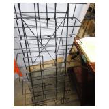 Folding Wire Literature Rack