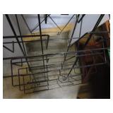 Folding Wire Literature Rack