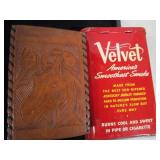 Smoking: Pocket Tin, Leather Holder