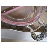 Pink Depression Divided Dishes