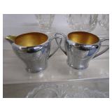 Blue Vase, Cream & Sugar, Shaker