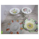 Hand Painted Plates & Bowls