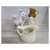 Milk & Cream Pitchers