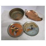 Copper Plates, Dish, Pan
