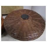 Pig Cutting Board, Bowl, Sewing Basket