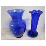 Cobalt Vases