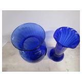 Cobalt Vases