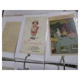 Post Cards, Color Charts, Russel Postcards