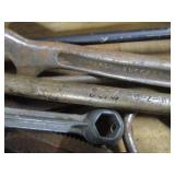 Wood Box, Vintage Tools