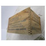 Wooden Chalk Box, Marbles