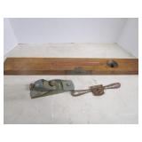 Stanley Level, Hand Plane, Scraper