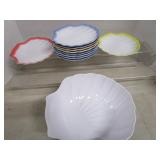 Shell Shaped Salad Set