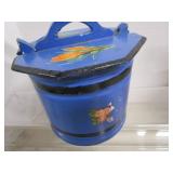 Enamel Teapot, Tin Tina, Flask