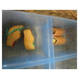 Basket, Wooden Shoes