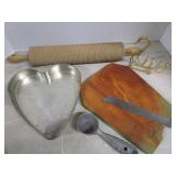 Kitchenwares, Lefse, Board w/ Knife