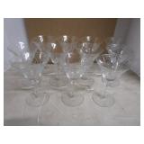 Cut Glass Wine Glasses