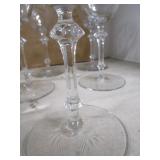 Cut Glass Wine Glasses