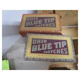 Apple Box, Drawer Pulls, Sewing Kit