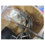 Apple Box, Drawer Pulls, Sewing Kit