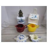 Blue & White Collectibles