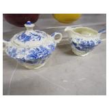 Blue & White Collectibles