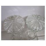 Candy Dishes, Inkwell, Art Glass Basket