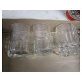 Glass & Budweiser Mugs