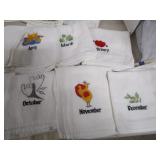 Vintage Fancy Work, Kitchen Towels