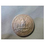 Silver Quarter and 4 Silver Dimes