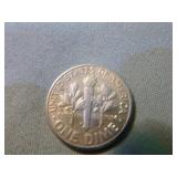 Silver Quarter and 4 Silver Dimes