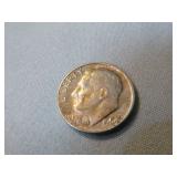 Silver Quarter and 4 Silver Dimes