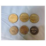 Assortment of Tokens