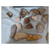 2 Cases of Flints and Arrowheads
