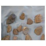 2 Cases of Flints and Arrowheads