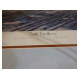 Signed Terry Redlin Frame Print "Family Traditions"