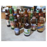 Collection of Old Beer Bottles