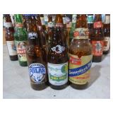 Collection of Old Beer Bottles