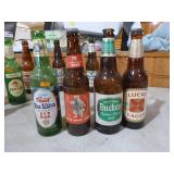 Collection of Old Beer Bottles