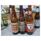 Collection of Old Beer Bottles