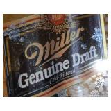 Miller Genuine Draft Mirrored Sign
