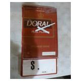 3 Vintage Cigarette Clock Signs