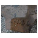 Antique Cast Iron Hand Crank Pulley Wheel