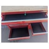 Husky 42 in. 8-Drawer Red Rolling Tool Cabinet
